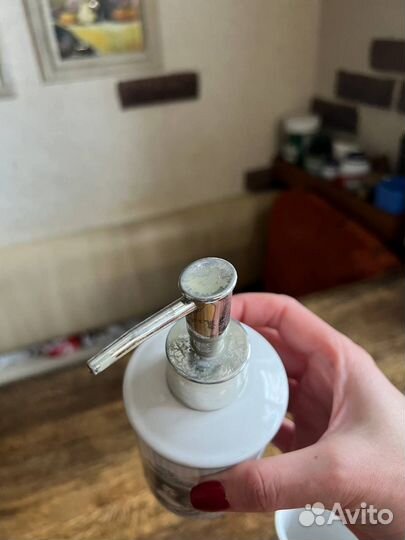 Дозатор для жидкого мыла набор madame coco