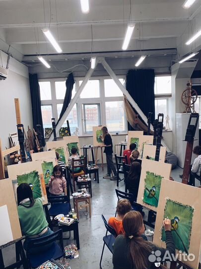 Художественная студия,рисов-е для детей и взрослых