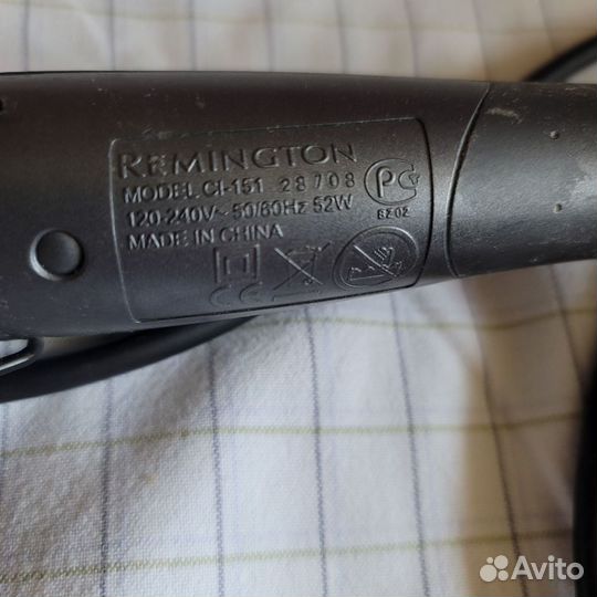 Плойки (щипцы)и конусная для волос Remington