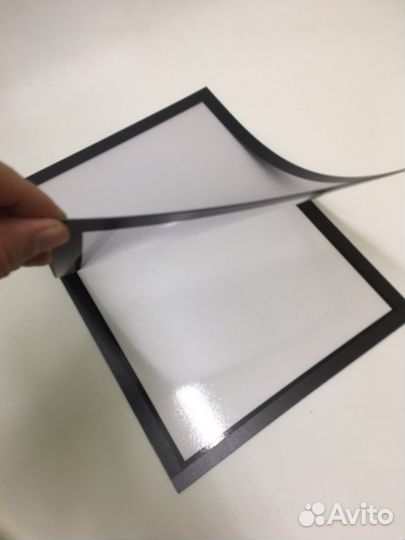 Карманы магнитные, защищённые рамки А4 Duraframe