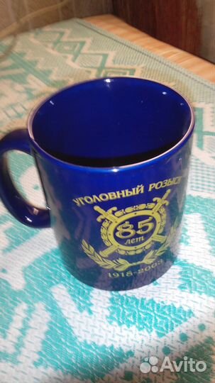 Кружка 85 лет мвд россии