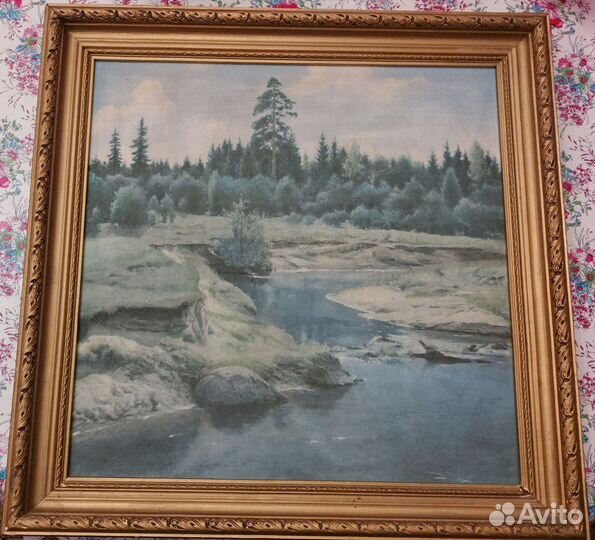 Художественная репродукция В.Серова Пейзаж