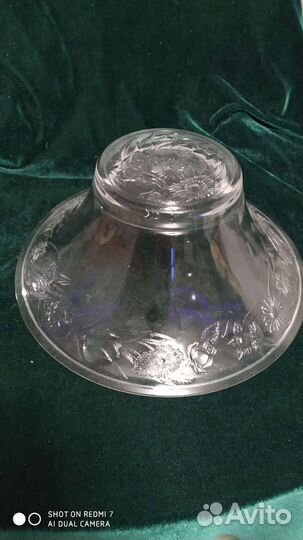 Ваза,конфетница, хрусталь