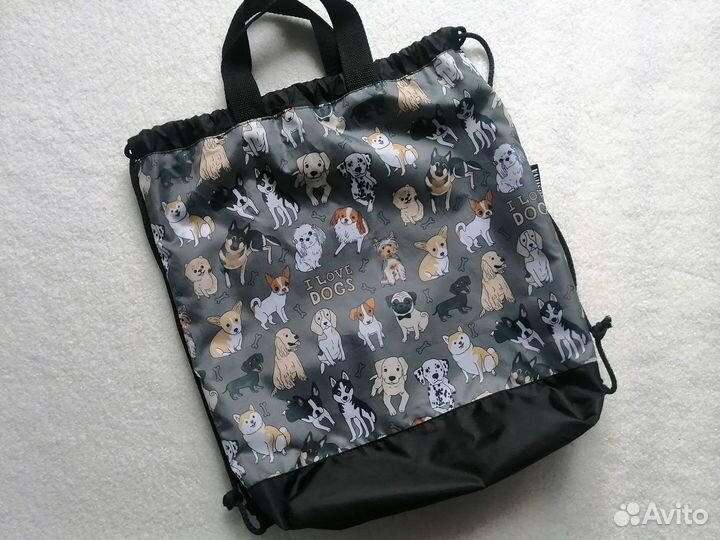 Мешок для обуви moshna Сумка спортивная Собаки