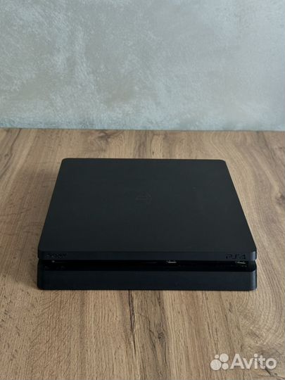 Sony playstation 4 slim / пломбы / 7 игр / 2 джой