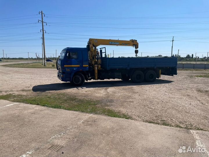 КАМАЗ 65117 с КМУ, 2013