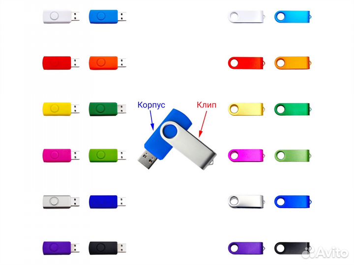 Флешки Именные для Гимнастики от 20шт – G002