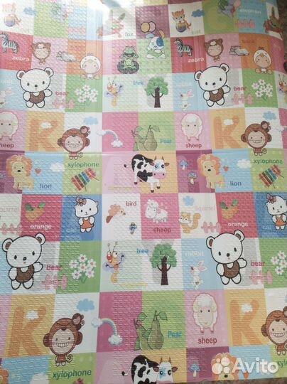 Детский игровой коврик складной