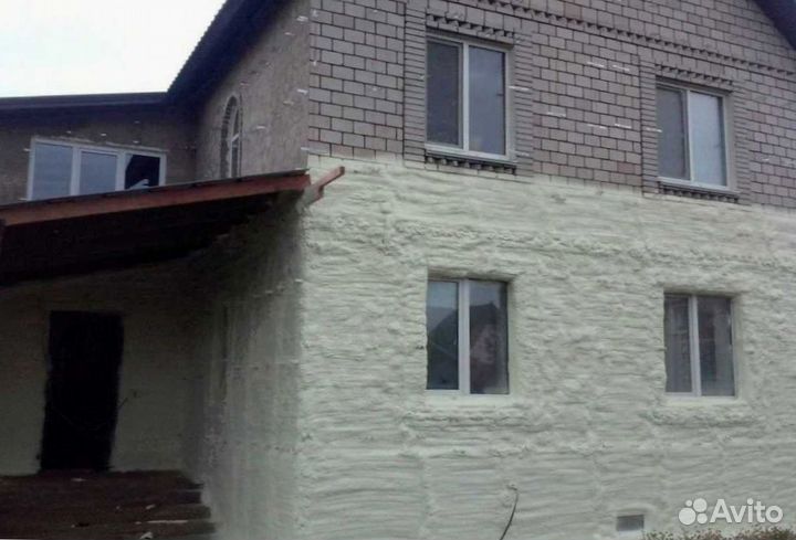 Утепление стен дома пенополиуретаном (ппу)