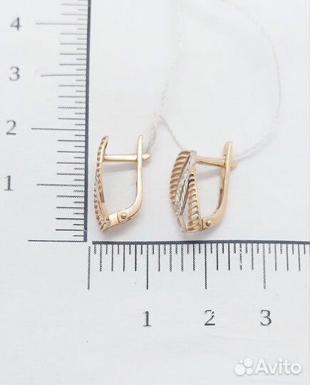 Серьги Золото