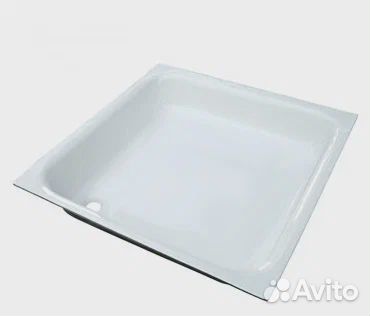 Душевой поддон чугунный 80х80