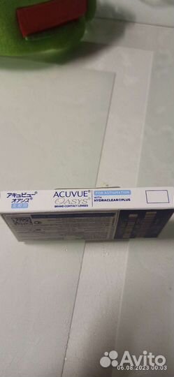 Линзы acuvue oasys astigmatism