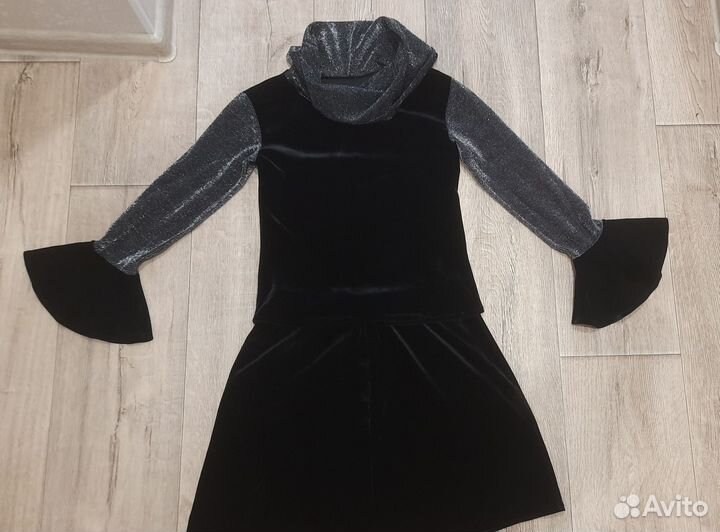 Костюм (кофта и юбка) на девочку 158