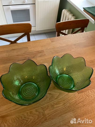 Салатницы винтаж рельефный декор