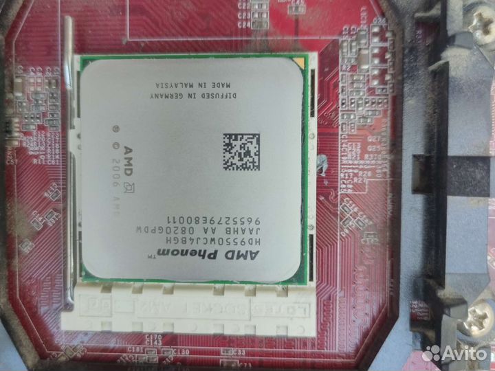 Связка MSI ms7388 ver 1.0 + and phenom x4 9550