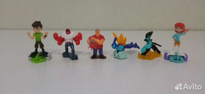 Игрушки из мультфильмов Kinder Surprise