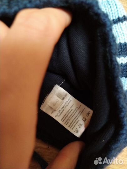 Шапка осень/зима для малышей