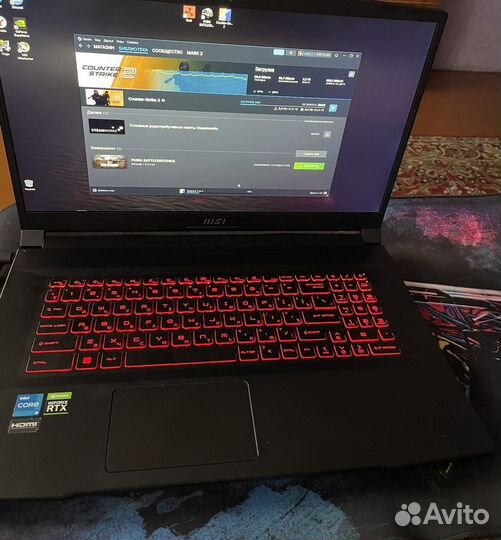 Ноутбук msi katana gf76