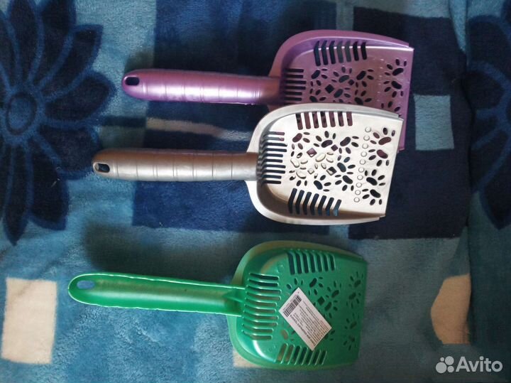 Совок для уборки кошачьего туалета