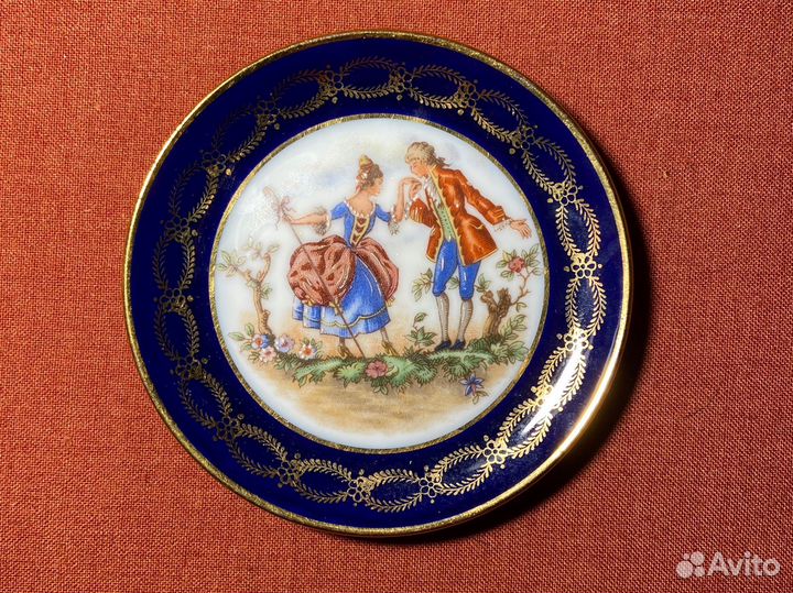 Винтажная тарелка лимож