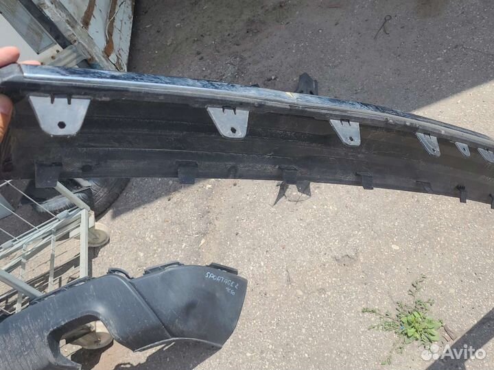 Накладка заднего бампера chevrolet Tahoe