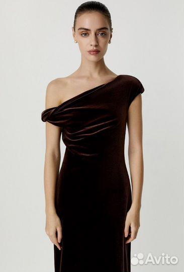 Платье charmstore макси из бархата