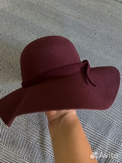 Шляпа женская фетровая