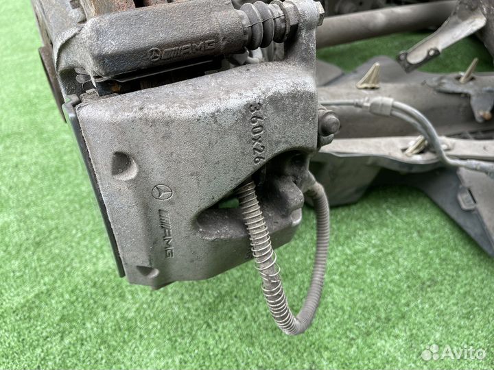 Задняя подвеска в сборе Mercedes W222 C217 222 217