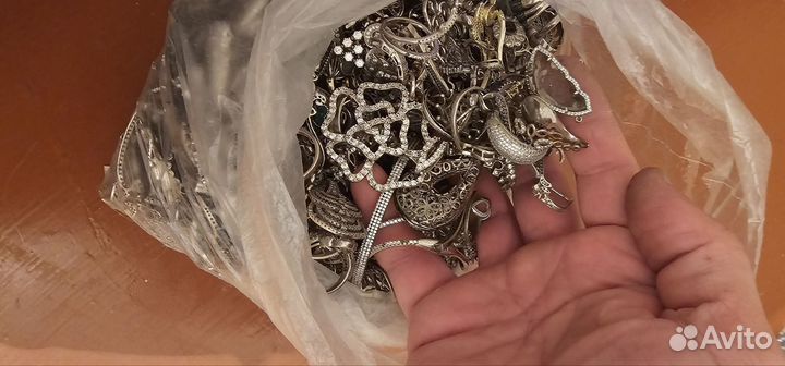 Серебро лом 925