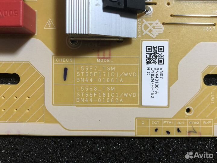 Блок питания BN44-01062 Samsung UE55TU8570U