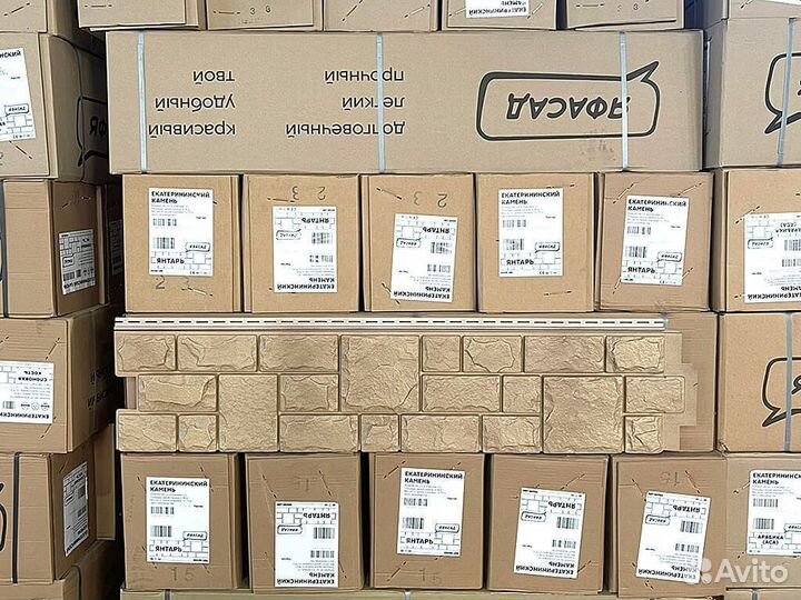 Фасадные панели Я-Фасад Екатерининский Камень Янта