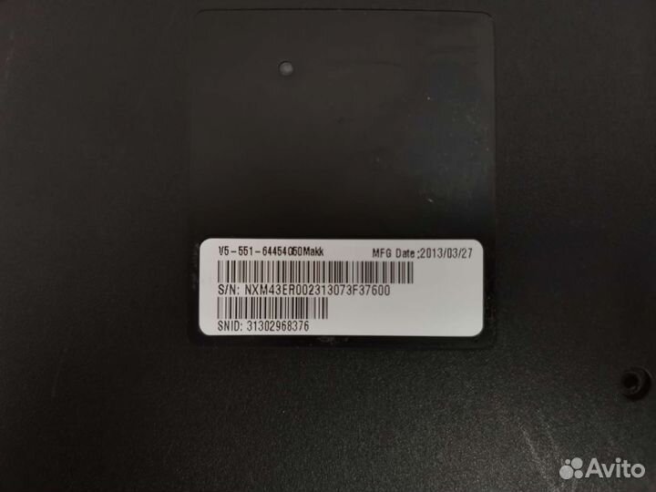 Acer v5-551 разбор