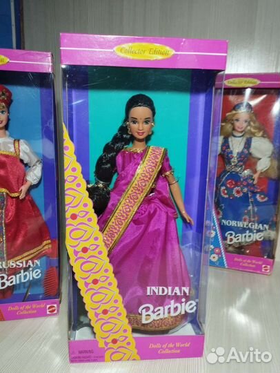 Barbie Italian Russian Irish Indian Japanese Norw