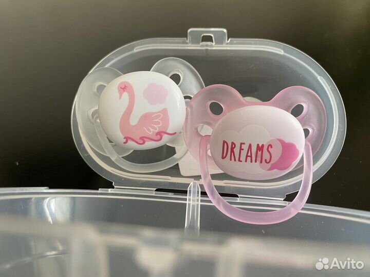 Соска пустышка avent 0-6