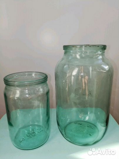 Акция Банки стеклянные 0,5л.,0,7л.,1л.,1,5л.,2л.,3