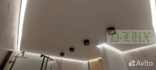 Натяжные потолки с гарантией