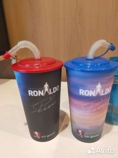 Стаканы KFC, термо стаканы, фитнес бутылка