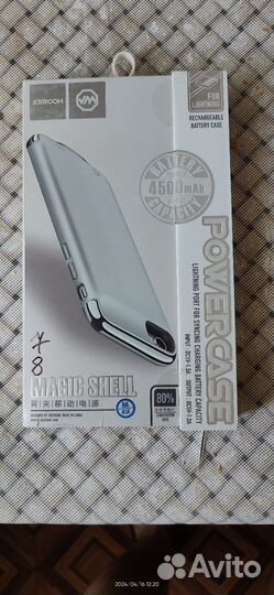 Дополнительная зарядка чехол на телефон iPhone7;8