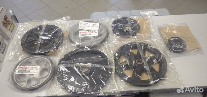 Ктаки,ролики подвески снегохода Yamaha VK 540