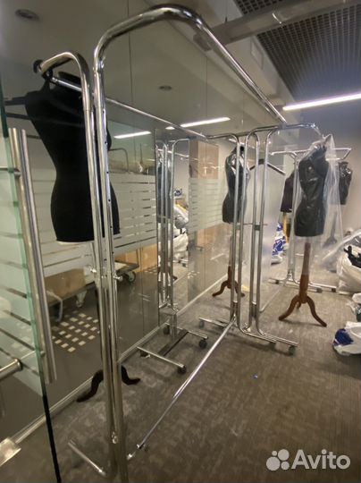 Рейлы для одежды бу
