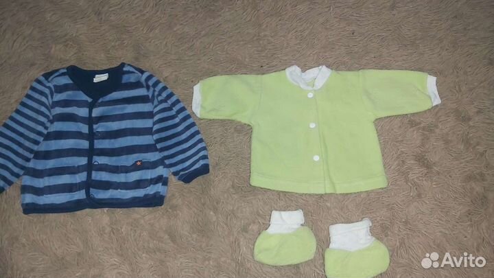 Вещи пакетом на мальчика 56-62