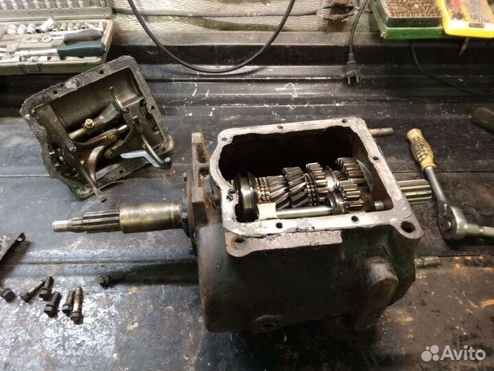 Кпп 4 УАЗ 4 синхрона