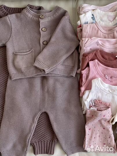 Вещи пакетом на девочку 68 74