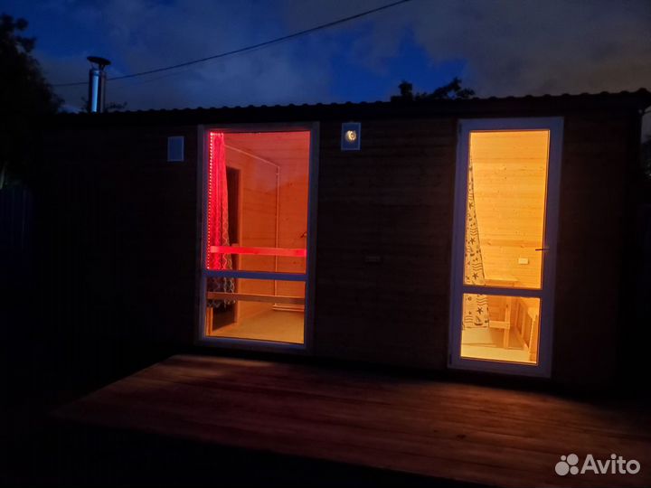 Баня на дровах