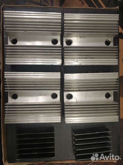 Алюминиевый радиаторы для радиоэлектроники