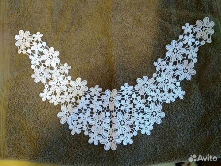 Воротник кружевной женский