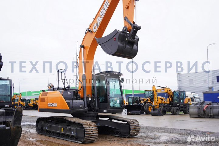 Гусеничный экскаватор CASE CX210C, 2023