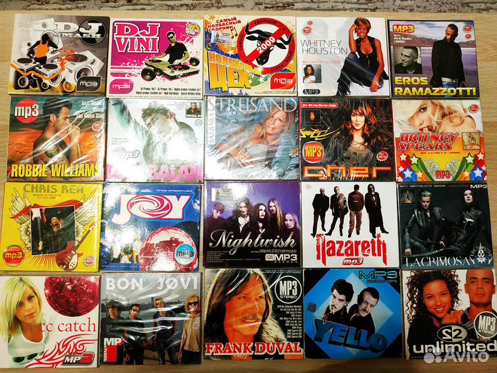 CD-MP3 диски 95шт