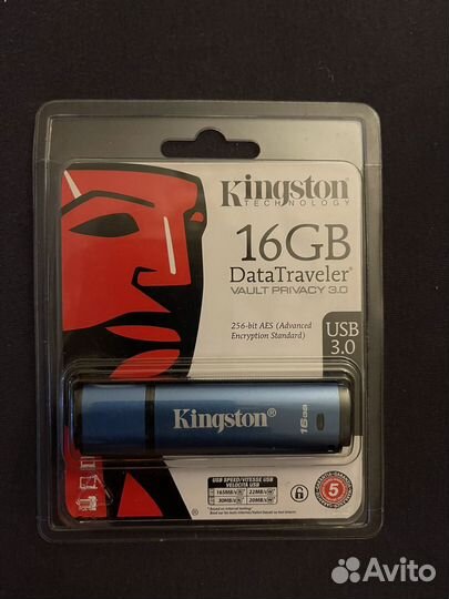 16GB Kingston DataTraveler Vault Privacy 3.0