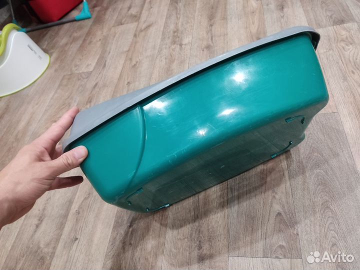 Кошачий лоток большой глубокий